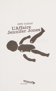 [Anne Cassidy] L'affaire Jennifer Jones