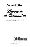 [Danielle Steel] L'anneau de Cassandra