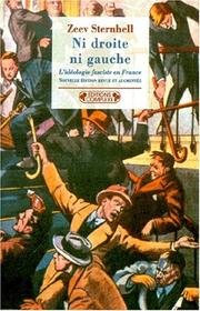 [Zeev Sternhell] Ni droite ni gauche