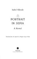 [Isabel Allende] Portrait Sépia