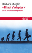 [Barbara Stiegler] «Il faut s'adapter»
