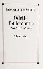[Éric-Emmanuel Schmitt] Odette Toulemonde et autres histoires