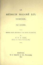 [Molière] Le Médecin malgré lui